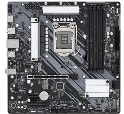 Placa Madre Placa Base Fit For ASRock Z590M Phantom Gaming 4 Compatible con CPU i9-11900KF, i7-11700K, i5-11600, LGA 1200, 128 GB, x DDR4, NVME, M.2, PCIe .0