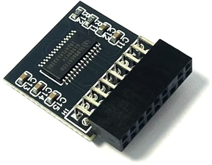 JINTAI TPM 2.0Modul LPC 18Pin mit Infineon SLB9665 Windows 11 Upgrade Ersatz für ASRock TPM2.0 (18pin1) Motherboard für H370 Pro4/H370M Pro4/X370 Pro4/X370 Pro BTC+/X370 Killer SLI/X370M Pro4