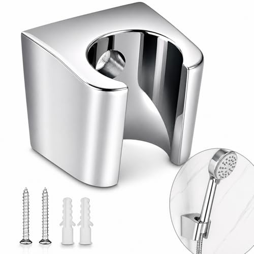 Duschkopf Halterungen - Universeller Handbrause Halterung aus Zinklegierung, Duschbrause Halterung für 20-22 mm Duschgriffe im Badezimmer