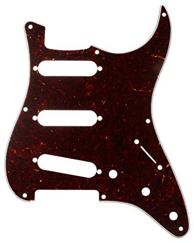 Fender® »STRATOCASTER® PICKGUARD - '50S VINTAGE-STYLE - 8-HOLE - S/S/S« Pickguard für Strat® - 4-lagig - 3 Single Coil Routing - Farbe: Tortoise