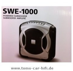 Alpine – SWE de 1000 Subwoofer activo