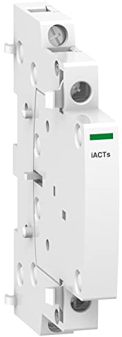 Schneider Electric A9C15914 iACTs Auxiliary Signalling, 1 NO + 1NF, Acti9, for ICT, White