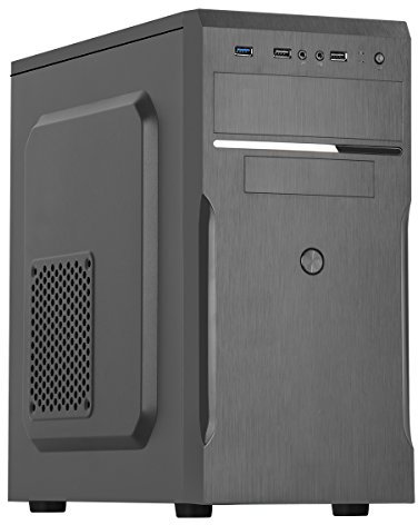 CiT MX-A05 500W Micro-ATX Chassis, MXA05, PC case - Black