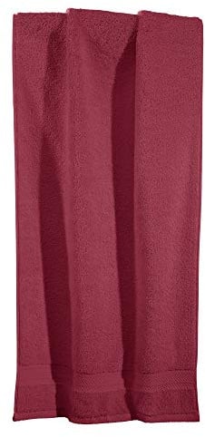 Erwin Müller Handtuch Friedrichshafen 100% Baumwolle Bordeaux Größe 50x100 cm - Premium-Qualität, unvergleichlich saugfähig, hautsympathisch, formstabil (weitere Farben)