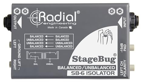 Radial StageBug SB-5 Laptop DI