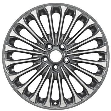 Original Ford Mondeo 2014-Aktuell Leichtmetallrad 18 20-Speichen-Design, Silber