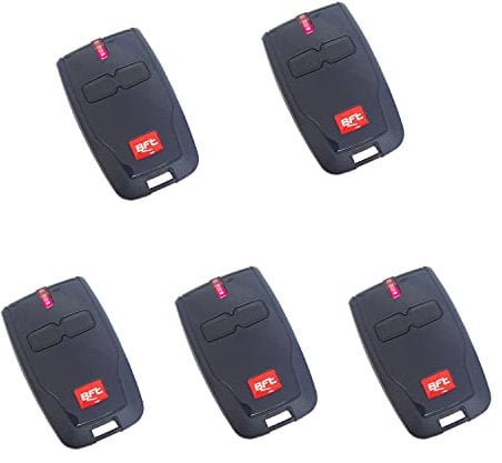 5 x BFT MITTO B RCB02 R1 telecomandi a canali, 433,92 MHz Rolling code, la nuova versione del BFT MITTO2. 5 top quality BFT B RCB02 trasmettitori per il miglior prezzo.