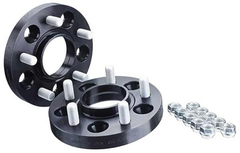 H&R DRM-System Spürverbreiterungsatz 50mm pro Achse - Lochkreis 5x120 - Mittenzentrierung 72,5mm - System M14x1,5 - kompatibel mit Landrover - Schwarz
