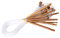 12pcs Carbonized Bamboo Afghan Tunisian Crochet Hooks Set Carpet Rug Weave Home Knitting Needles