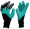 EURO MARKETING MANUFACTURING Gartenhandschuhe mit Krallen, Grün