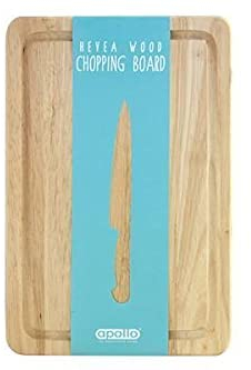 GREY LOOK Wooden Chopping Board with Juice Groove, Organic Wood Cutting Board, Heavy Duty Serving Tray for Chopping Meat, Vegetable, Cheese. Chopping Board 30cm x 20cm.