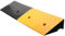 Nisorpa Rubber Kerb Ramp 10cm Height, Threshold Ramp for Mobility Scooters, Heavy Duty Curb Ramps for Cars, Wheelchair, Doorways, Steps, Sidewalk, 100x25x10cm