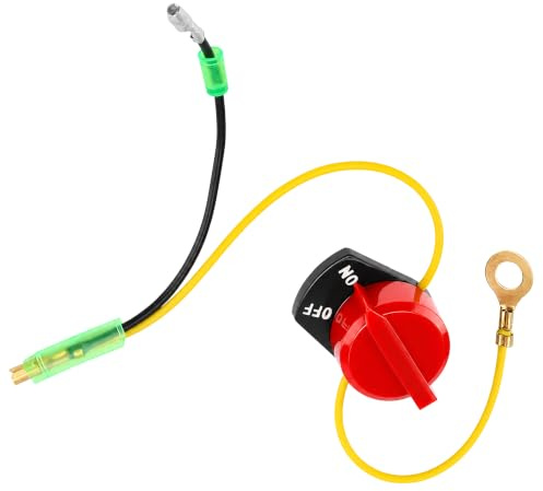 Engine Kill Switch Metal Direct Replacement for GX110-GX390 | For generators mowers pumps and welders, metal construction, direct fit replacement, fits GX110 GX120 GX160