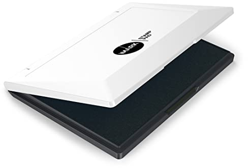 iMARK Extra Large Premium Felt Ink Stamp Pad - 5 7/8 x 8 1/4 (Black)