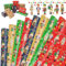 HOWAF 8pcs Christmas Wrapping Paper, Nutcracker Wrapping Paper Xmas Gift Wrapping Paper Kids Christmas Wrapping Paper Sheets for Christmas Party Favor, 70 x 50cm, Style A