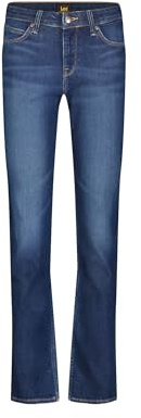 Lee - Jeans Damen - Classic Straight Fit - Marion - Schwarz Rinse