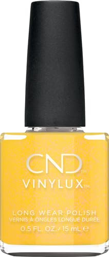 CND Nagellack Vinylux Catching Light - Nr.472 gelb - kratzfest & schnelltrocknend - Gleam & Glow collection - Original CND