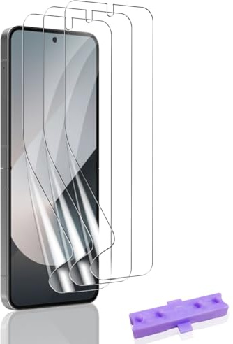 Bekiikoo Pellicola Protettiva per Samsung Galaxy z flip 3/4/5/6 [Non Vetro Temperato] 3 Pezzi, Copertura Completa Senza Bolle HD Chiaro Pellicola per Samsung Galaxy z flip 3/4/5/6