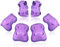 BOSONER Rodilleras para niños, protectores en línea, rodilleras y coderas, patines en línea, rodilleras y coderas, patines (violeta, talla M, 9-15 años))