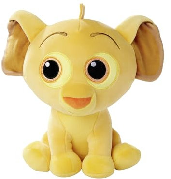 Simba Toys – Disney Doorables Plüschfigur König der Löwen – weiche Kuschelfigur ca. 25 cm mit Kulleraugen – geeignet ab den ersten Lebensmonaten – passendes Geschenk für Klein und Groß