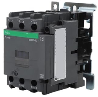 SJLOYNWQ Contacteur AC LC1D50 triphasé AC 24V 48V 110V 220V 380V(220V)