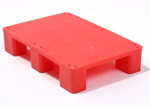 Kunststoffablage mit Trennwänden Kunststoffpaletten – modulare Warenlagerregale, Küchenschrank-Lagerregale – Gabelstaplerpaletten for Lagerhäuser und Garagen Ölauffangplattform aus Kunststoff(Red-1pc,