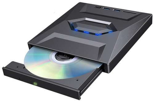 Unità DVD esterne per il computer portatile USB3.0 Tipo C Lettore DVD Per Laptop ROM Unità disco Bruciatori portatili Lettore Bluray