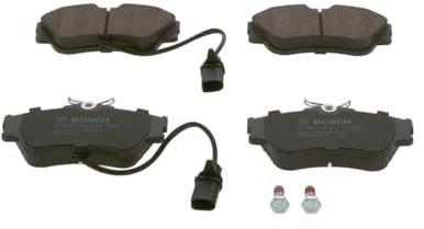 BOSCH Bremsbelagsatz, Scheibenbremse 0986424672 | Kompatibel mit: VW TRANSPORTER T4 Bus, TRANSPORTER T4 Kasten, TRANSPORTER T4 Pritsche/Fahrgestell (70E, 70L, 70M, 7DE, 7DL