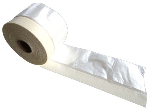 Masker Tape 3 Rollen 550mmx33m mit Kreppband Folie 10my Abdeckband Abdeckfolie Kreppband Masker