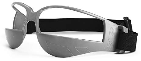 SKLZ Trainingsgerät Court Vision Basketball Dribble Trainingsbrille Sportbrille, grau/Schwarz, One Size
