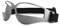SKLZ Trainingsgerät Court Vision Basketball Dribble Trainingsbrille Sportbrille, grau/Schwarz, One Size