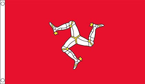 3Ft x 2Ft Flag Isle of Man kleine Flagge