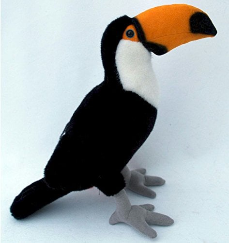 Koesener 6850 Tukan 24 cm Vogel Papagei Plüschtier Stofftier