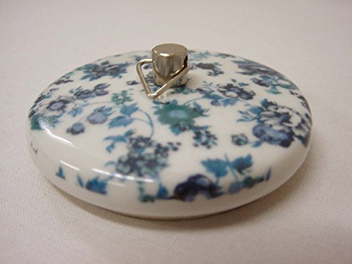 TAPON BAÑERA Lavabo BIDE Fregadero Standard Porcelana TAPICERIA Azul
