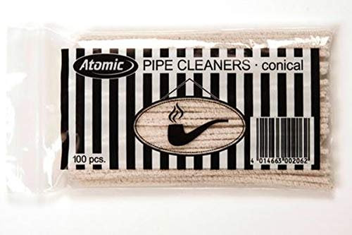 0 Atomic - Pfeifenreiniger Weiss - 100 Stück
