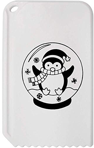 'Pinguin Schneekugel' Kunststoff-Eiskratzer (IC00000609)
