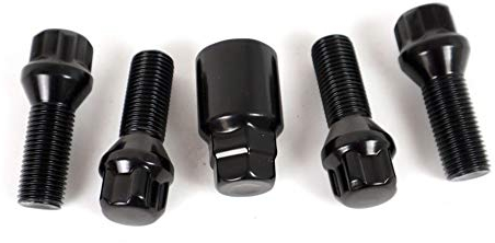 OMP Speed- Schraubensatz, M12X1,5, Schlüssel 19 mm, Länge 28 mm, Konus, hohe Festigkeit und einfache Montage