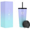 950 ml Insulated Tumbler with Straw Lid - Cold 20hrs & Hot 5hrs Drinks - Double-Walled Stainless Steel Leakproof Travel Mug - Cupholder Friendly Thermal Cup Coffee Flask