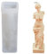 Kerzenform Silikon antike weibliche Statue Venus, Kerzen Silikonform, DIY Körper Statue Kerze Dekor Kunst Handwerk, Gussform Kerzengießen Seifen Form Wachs Gießform