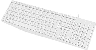 Natec Teclado Nautilus Slim QWERTY Español