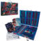 Marvel Avangers Spiderman Set Estuche de Colores para Niños - Rotuladores, Lápices de Colores, Crayones - Más de 130 Piezas (Multicolor Spiderman)