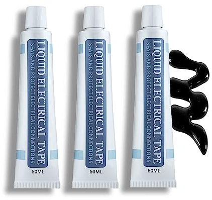 SOPAN 【New】 Liquid Insulation Tape, 2/3PCS 50ml Liquid Insulating Tape, High Temperature Electronic Sealant, Liquid Waterproof Electrical Tape