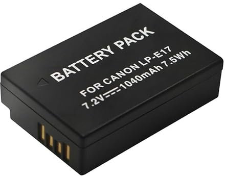 Acconic Akku f. Canon LP-E17 EOS 200D 750D 760D 8000D Kiss X8i M3 Rebel Rebel T6i