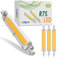 YLXQJIN R7S LED 118mm Dimmable 15W - Ampoule Remplace Halogènes 120W, 1200LM, AC/DC 220-240V (3pcs Blanc Naturel)