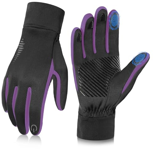 Winter Handschuhe Herren Damen Thermo-Handschuhe Touchscreen Winterhandschuhe Fahrradhandschuhe Anti-Rutsch Winddicht Handschuhe zum Autofahren Radfahren Skifahren Arbeiten Outdoor