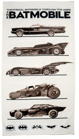 Franco Collectibles Batman-Handtuch, superweiche Baumwolle, 152,4 x 76,2 cm, 100% offizielles Lizenzprodukt