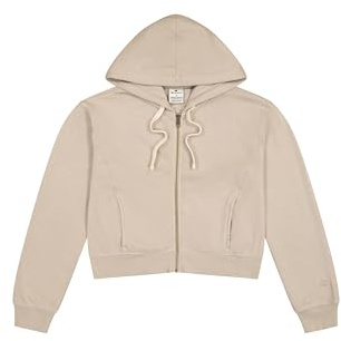 Champion Damen Legacy Vintage Wash W (117631) -Nano-Fleece Hooded Kapuzenpullover, Braun (MS016), S