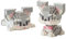 Larcele 384 Stücke Mikro Tier Bausteine Spielzeug Kit, Mini Hund Bricks Bauen Bauklötze Satz KLJM-11(2 in 1 Schnauzer)
