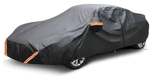 Blivysse Autoabdeckung Für Audi A4 B9 Avant Estate(2019-) Wasserdicht Staubdicht UV-Beständig Mit Reflexstreifen Autoplane Vollgarage(Black)