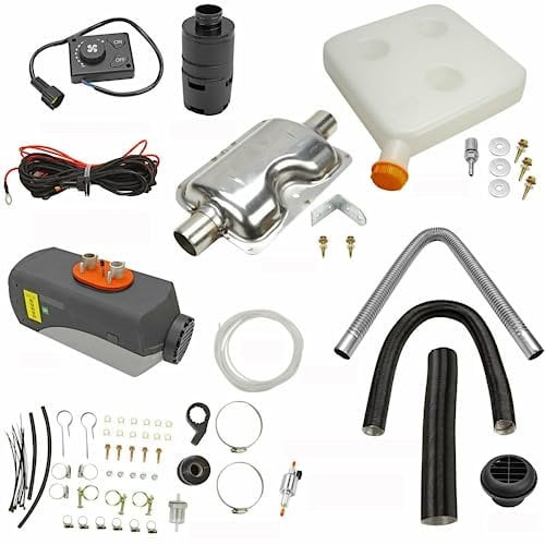 QWBDNMQP 8KW 12V Diesel Luft Heizung Drehschalter Fit Wohnmobile Boote Bus Auto LKW